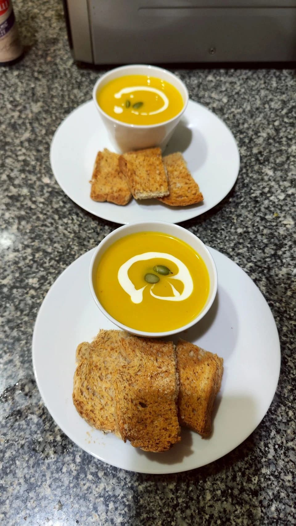 ซุปฟักทอง — Pumpkin Soup