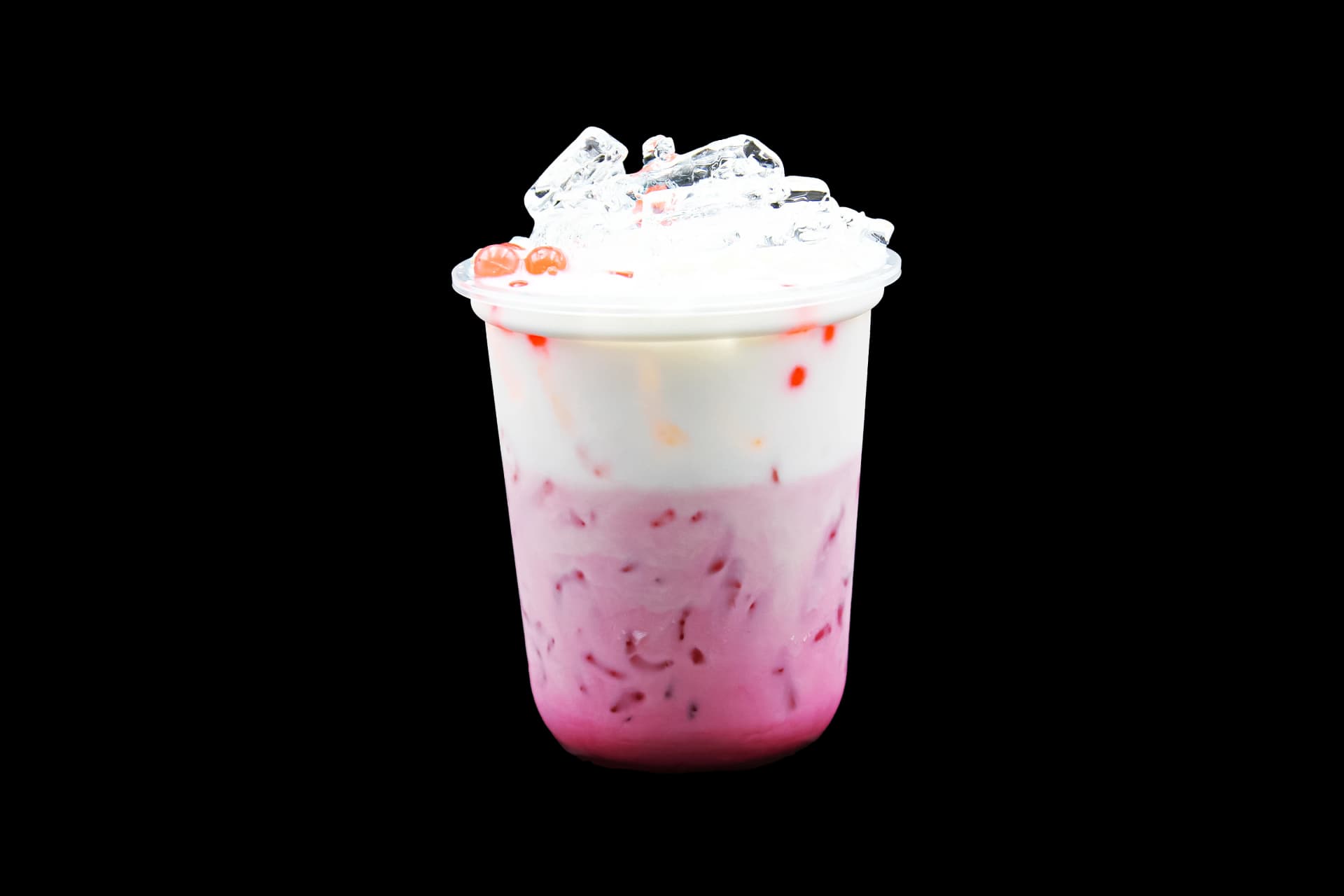 นมชมพูไข่มุก — Pink Milk Boba